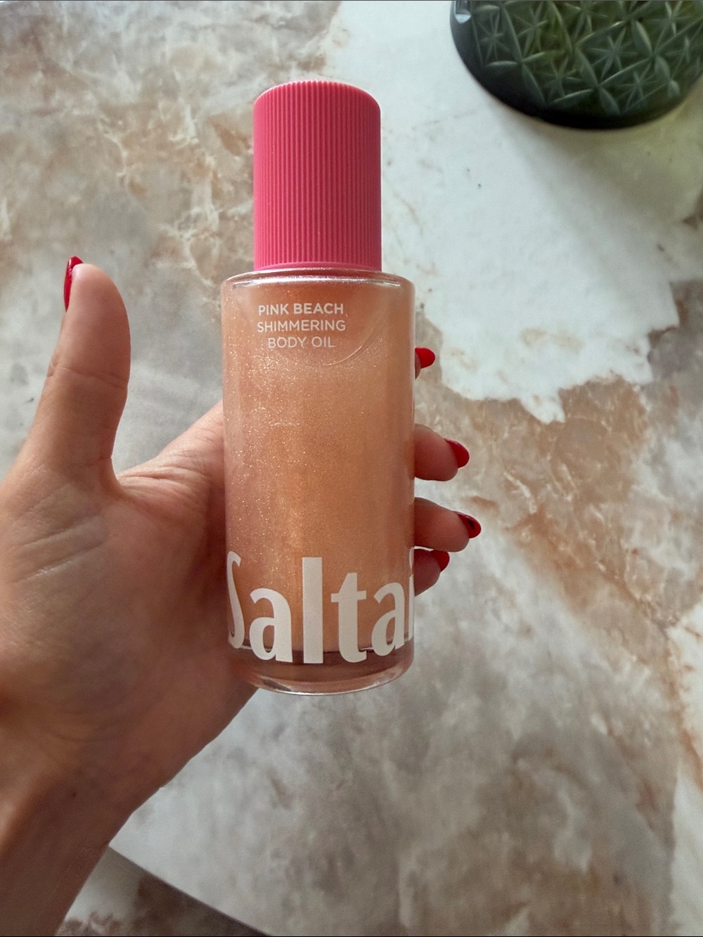 Saltair Pink Beach Shimmering Body Oil 4 oz